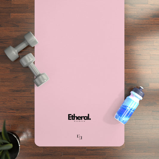 Etheral Essence Yoga Mat - Pink & Black Dual-Sided Fitness Essential